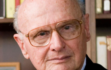 Nobel Laureate Harry Markowitz, former adjunct professor at the University of California San Diego Rady School of Management. Credit: UC San Diego Rady School of Management.